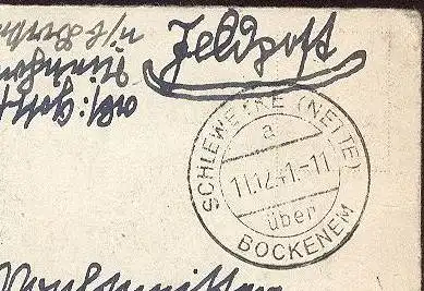 ALTE POSTKARTE ZWERG & GLOCKE NEUJAHR SIG. HILLA PEYK ZWERG LÄUTET GLOCKE Feldpost 1941 dwarf midget bell cloche clarine