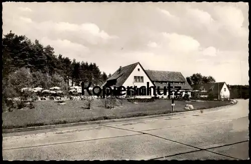 ÄLTERE POSTKARTE GÜTERSLOH AUTOBAHN-RASTHAUS-HOTEL G. NEEF Raststätte Autobahnraststätte autoroute highway motorway AK