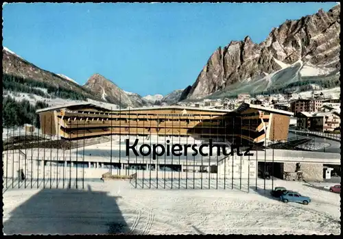 ÄLTERE POSTKARTE CORTINA STADIO OLIMPICO DEL GHIACCIO Olymisches Eisstadion olympic ice stadium stade Eishockey postcard