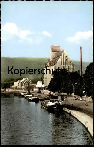 ÄLTERE POSTKARTE HOLZMINDEN KANALANLAGEN KAI FRACHTSCHIFF Ship Schiff Cargo Ship Kanal Canal Ansichtskarte cpa postcard