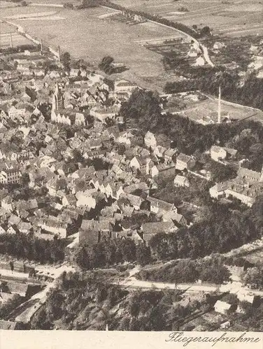 ALTE POSTKARTE WARENDORF AN DER EMS FLIEGERAUFNAHME 1931 JUNKERS LUFTBILD ZENTRALE Luftaufnahme Vogelschau Ansichtskarte