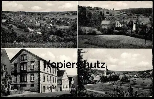 ÄLTERE POSTKARTE UNTERALTERTHEIM BEI ALTERTHEIM KIST Unterfranken Landkreis Würzburg Ansichtskarte AK cpa postcard