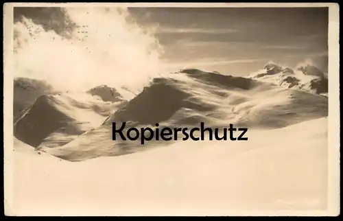 ALTE POSTKARTE GALTÜR PANORAMA 1932 Paznaun Tirol Österreich Austria Ski Hiver Winter Skiing Mountain