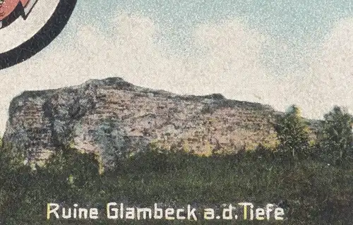 ALTE POSTKARTE BURG AUF FEHMARN BAHNHOF MIT DAMPFLOK BREITESTRASSE KAISERLICHES POSTAMT BURGSTAAKEN GLAMBECK AK cpa