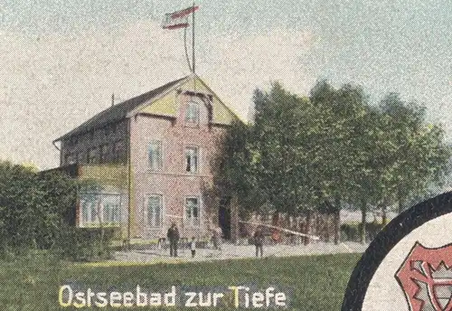 ALTE POSTKARTE BURG AUF FEHMARN BAHNHOF MIT DAMPFLOK BREITESTRASSE KAISERLICHES POSTAMT BURGSTAAKEN GLAMBECK AK cpa