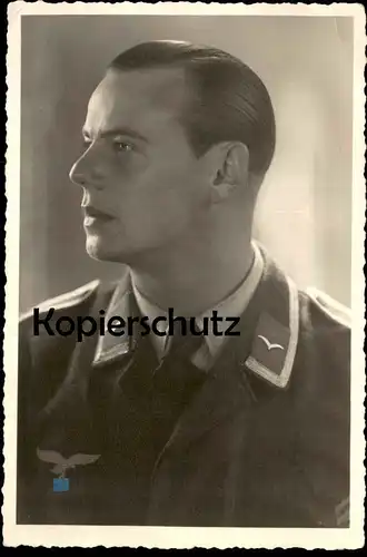 ALTE FOTO POSTKARTE SOLDAT IN UNIFORM 40er Jahre Photo Soldier Guerre WWII 2. WK Weltkrieg Militär military cpa postcard