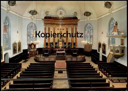 POSTKARTE GLANDORF ST. JOHANNIS PFARRKIRCHE Kirche church église iglesia Jesus Landkreis Osnabrück cpa postcard AK