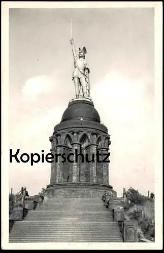 ALTE POSTKARTE HERMANNS-DENKMAL TEUTOBURGER WALD DETMOLD Hermanns-Denkmal Ansichtskarte AK