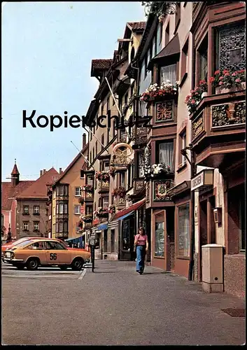 ÄLTERE POSTKARTE ROTTWEIL FIAT 850 NUMMER 56 BÄCKEREI BREZEL bakery Auto Rennwagen bolide racing car postcard cpa AK