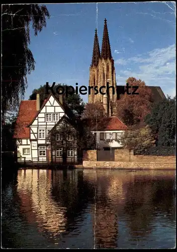 ÄLTERE POSTKARTE SOEST TEICHSMÜHLE Mühle Wassermühle moulin à eau water mill Ansichtskarte AK cpa postcard