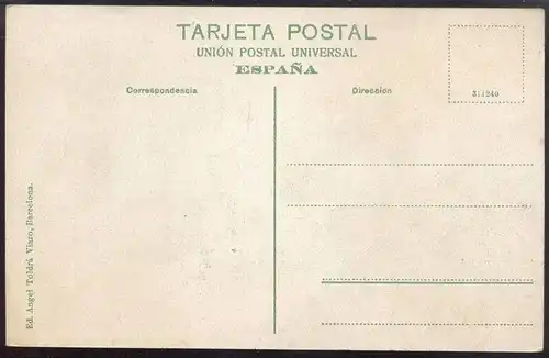 ALTE POSTKARTE BARCELONA JARDIN ZOOLOGIQUE ZOO PARQUE ZOOLOGICO ELEPHANT ZEBRA Zèbre Elefant Elefante Tusker Cebra cpa