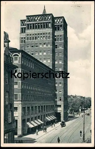 ALTE POSTKARTE DÜSSELDORF WILHELM MARX HAUS ERBAUT VON PROF. KREIS 1922-24 ARCHITEKT ARCHITEKTUR architecture postcard