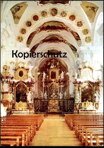 POSTKARTE ST. PETER IM SCHWARZWALD SEMINAR- UND PFARRKIRCHE VON PETER THUMB Kirche church église postcard Ansichtskarte