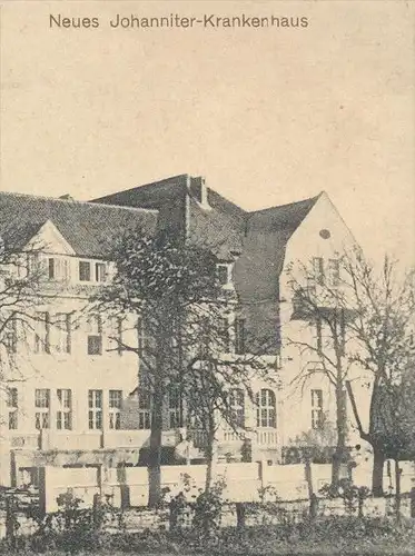 ALTE POSTKARTE NEIDENBURG NEUES JOHANNITER KRANKENHAUS OSTPREUSSEN NIDZICA Nibork Nidbork Feldpost Willenberg Wielbark
