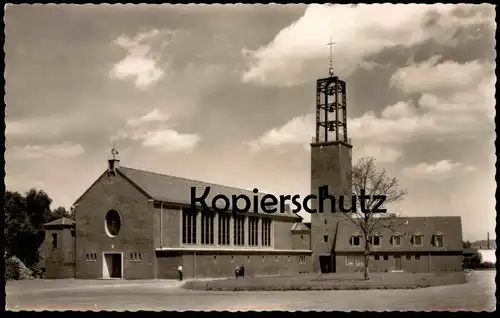 ÄLTERE POSTKARTE FRIEDLAND AN DER LEINE GEDÄCHTNISKIRCHE GLOCKENTURM Kirche bei Göttingen Ansichtskarte AK cpa postcard