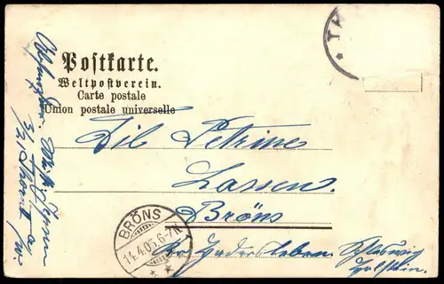 ALTE LITHO POSTKARTE GRUSS AUS THORN TOTALANSICHT Torun Ostpreussen Ostpreußen polska poland Polen Ansichtskarte cpa AK