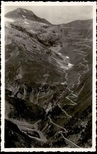 ÄLTERE POSTKARTE STILFSERJOCH PASSO DELLO STELVIO Ortler Ortles Italia Italy Italien cpa postcard AK Ansichtskarte