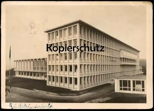 ÄLTERE POSTKARTE WIESBADEN BUNDESKRIMINALAMT BKA Polizei Police cpa postcard AK Ansichtskarte
