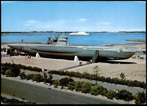 ZWEI POSTKARTEN U-BOOT U 995 Laboe Marine Unterseeboot Schiff Submarine sous-marin U-Boat Technisches Museum postcard AK