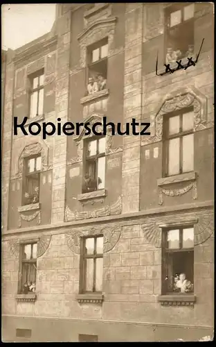 ALTE FOTO POSTKARTE BOCHUM VILLA HAUS FASSADE 1912 cpa photo postcard Ansichtskarte AK
