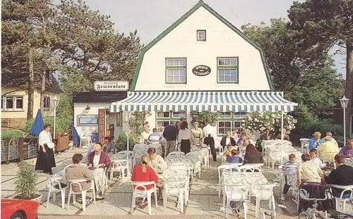 POSTKARTE SYLT ST. PETER ORDING RESTAURANT FRIESENKATE FRONT FERRARI Westerland Kampen Hörnum Nordsee North Sea postcard