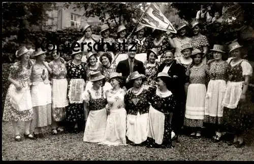 ALTE FOTO POSTKARTE KÖLN KÖNIGSFORST BLUMEN QUARTETT HEIDERÖSCHEN SCHÜTZENFEST 1937 Fest festival Cöln cpa photo AK