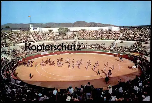 ÄLTERE POSTKARTE BENIDORM ALICANTE PLAZA DE TOROS Bullring Event Arène Arena Stierkampf Horse postcard AK Ansichtskarte