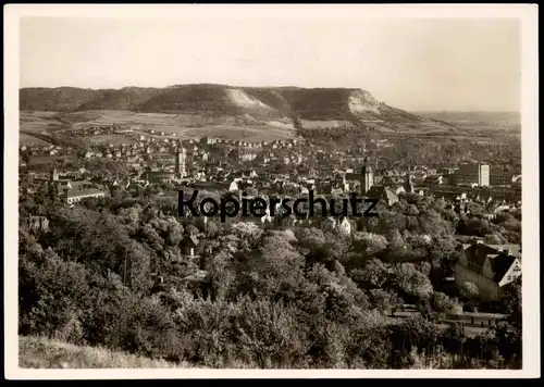 ÄLTERE POSTKARTE JENA BLICK VOM LANDGRAFEN PANORAMA TOTALANSICHT Thüringen Thuringe cpa postcard AK Ansichtskarte