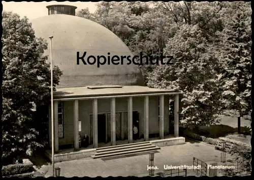 ÄLTERE POSTKARTE UNIVERSITÄTSSTADT JENA PLANETARIUM Sternwarte observatory observatoire cpa postcard AK Ansichtskarte
