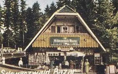 POSTKARTE SCHWARZWALD HOCHSTRASSE UNTERSTMATT DARMSTÄDTER HÜTTE BAZAR BÜHLERHÖHE MARIA-FRIEDEN SAND Route Road Pass