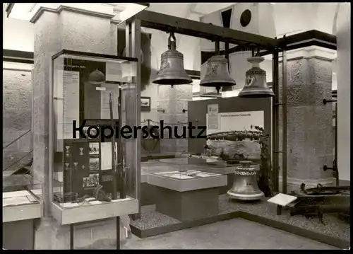 ÄLTERE POSTKARTE DRESDEN ARMEEMUSEUM DDR GLOCKE GLOCKEN Bell Bells Clarine Cloche Armee-Museum 1. Weltkrieg WWI Guerre