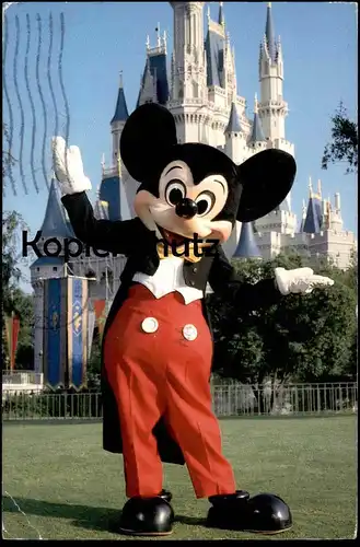 POSTKARTE WALT DISNEY WORLD USA MICKY MAUS MICKEY MOUSE Cinderella Castle Disneyworld bei Orlando postcard Ansichtskarte