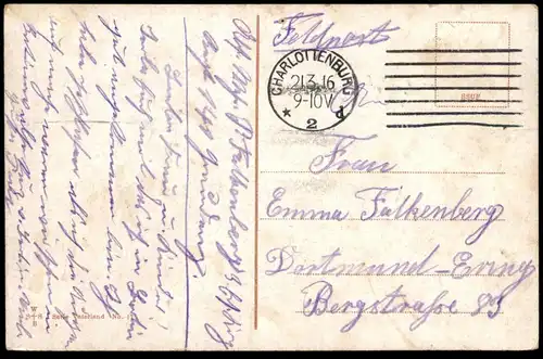 ALTE POSTKARTE BERLIN UNIVERSITÄT University 1916 Stempel Cachet Feldpost postcard cpa Ansichtskarte AK