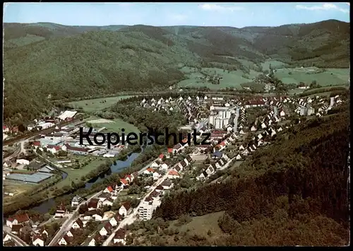 ÄLTERE POSTKARTE PLETTENBERG ESCHENSIEDLUNG LUFTBILD LUFTAUFNAHME PANORAMA cpa postcard AK Ansichtskarte