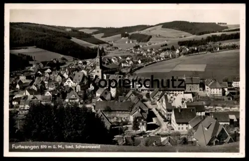 ALTE POSTKARTE FURTWANGEN 870 METER DACHDECKER DACHEINDECKUNG VOR DEM HOTEL SONNE roofer slater couvreur cpa postcard