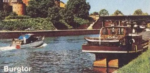 ÄLTERE POSTKARTE GRUSS AUS DER HANSESTADT LÜBECK LEPORELLO Systemkarte Càrte a systéme cpa postcard AK Ansichtskarte