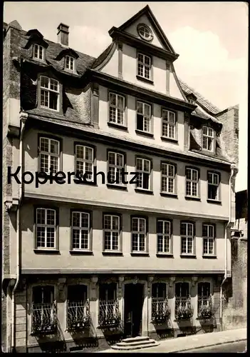 ÄLTERE POSTKARTE FRANKFURT AM MAIN GOETHEHAUS House of Johann Wolfgang Goethe Goethehaus Poet Dichter cpa postcard AK