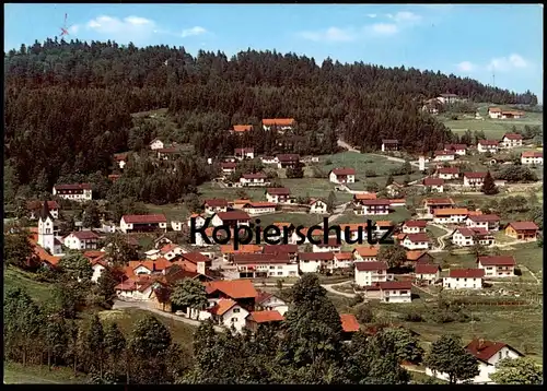 ÄLTERE POSTKARTE ST. ENGLMAR PANORAMA GESAMTANSICHT Landkreis Straubing-Bogen Bayern cpa postcard AK Ansichtskarte