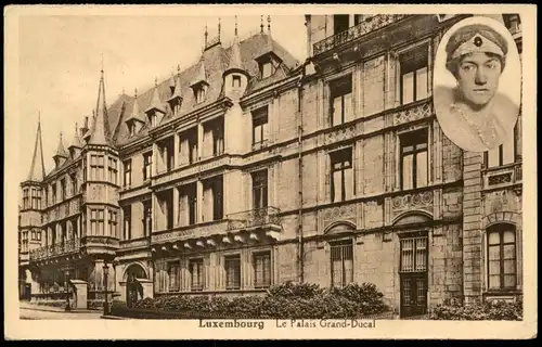 ALTE POSTKARTE LUXEMBOURG LE PALAIS GRAND-DUCAL Großherzogin Charlotte Luxemburg Luxembourg Duke Duchess cpa postcard AK