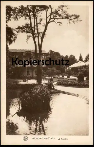 ALTE POSTKARTE MONDORF-LES-BAINS LE CASINO Kasino Luxemburg Luxembourg cpa postcard AK Ansichtskarte