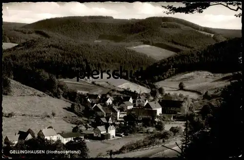 ÄLTERE POSTKARTE GELLINGHAUSEN SCHMALLENBERG HOCHSAUERLAND Sauerland cpa postcard AK Ansichtskarte