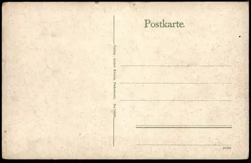 ALTE POSTKARTE SENNELAGER TRUPPENÜBUNGSPLATZ NEUES LAGER UND WASSERTURM SENNE PADERBORN casern barracks Kaserne postcard