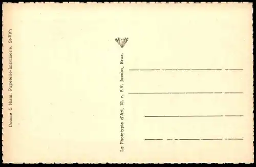 ALTE POSTKARTE ST. VITH Rue du Couvent Klosterstrasse St-Vith AK Ansichtskarte cpa postcard