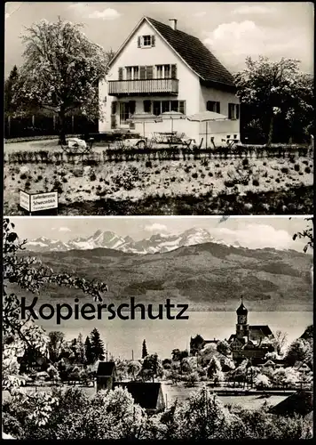 ÄLTERE POSTKARTE HAUS SCHWEIZERBLICK WASSERBURG AM BODENSEE ALFRED RICHTER AK Ansichtskarte cpa postcard