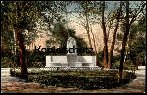 ALTE POSTKARTE CÖTHEN KÖTHEN ANGELIKA-HARTMANN-DENKMAL monument AK Ansichtskarte postcard cpa