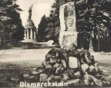 ALTE POSTKARTE TEUTOBURGER WALD HERMANNSDENKMAL BERLEBECK DETMOLD DONOPER TEICH HIDDESSEN BISMARCKSTEIN JOHANNABERG cpa