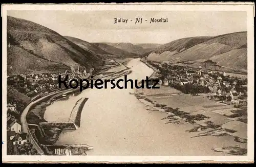 ALTE POSTKARTE ALF-BULLAY MOSELTAL Mosel moselle bei Cochem AK Ansichtskarte cpa postcard