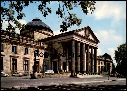 ÄLTERE POSTKARTE WIESBADEN KURHAUSPORTAL PORTAL Aquis Mattiacis Casino Opel AK Ansichtskarte cpa postcard