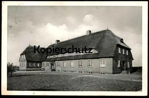 ALTE POSTKARTE HUSUM THEODOR STORM JUGENDHERBERGE youth hostel auberge de jeunesse AK Ansichtskarte cpa postcard