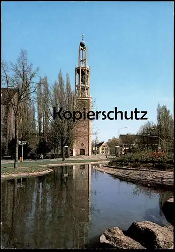 ÄLTERE POSTKARTE WOLFSBURG ST. CHRISTOPHERUS KIRCHE UND ANLAGEN church église Ansichtskarte AK postcard cpa